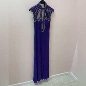 Size 2 Formal Purple Dress